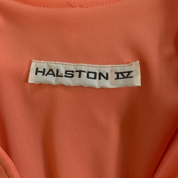 1970s Halston bell sleeve caftan jersey dress S-L - Picture 7 of 7